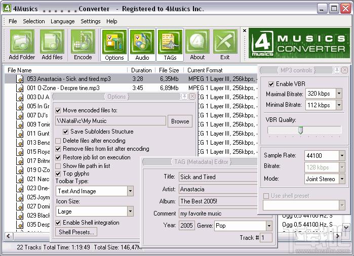 4Musics AAC to MP3 Converter,4Musics AAC to MP3 Converter下载,4Musics AAC to MP3 C