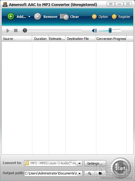 Aimersoft AAC to MP3 Converter,Aimersoft AAC to MP3 Converter下载,Aimersoft AAC to