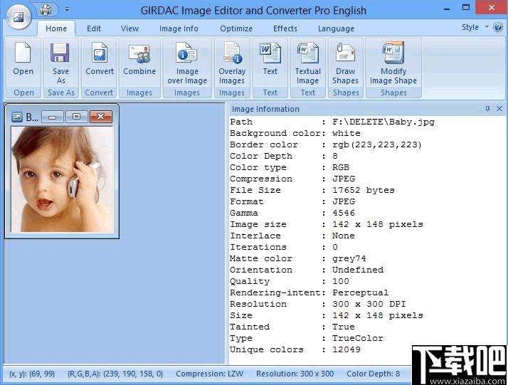 GIRDAC Image Editor and Converter Pro下载,图像处理,图像转换