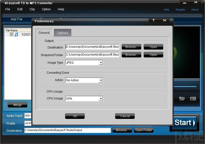 4Easysoft TS to MP3 Converter下载,TS转MP3音频转换器,音频转换,格式转换